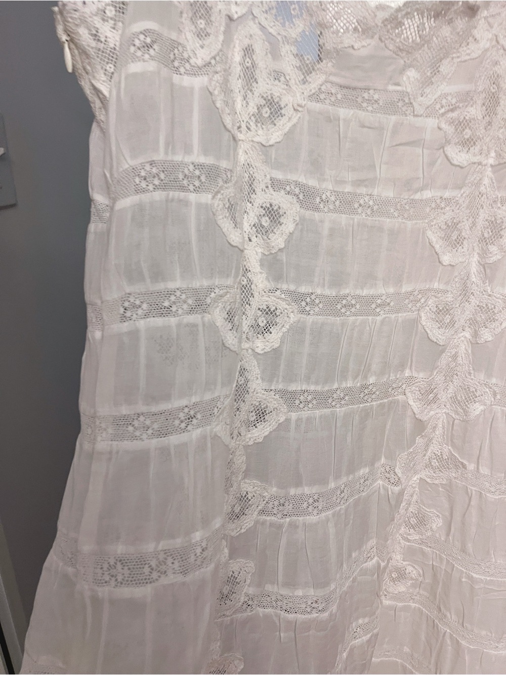 Doen White Lace Maxi Dress - Picture 5 of 16